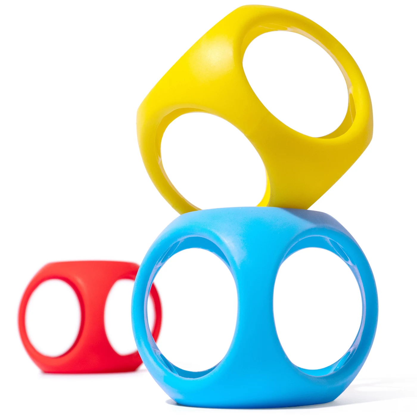 MOLUK Oibo · Primary 3-piece set — Blue, red, yellow