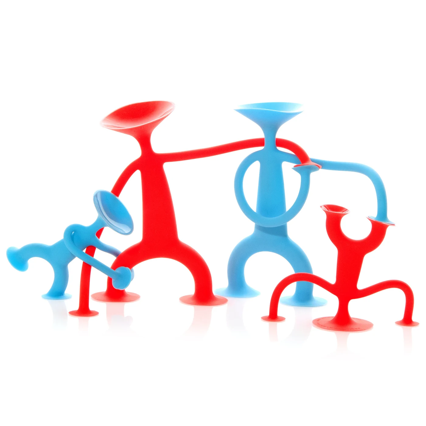 MOLUK Oogi Family · 4-piece set — Red, blue